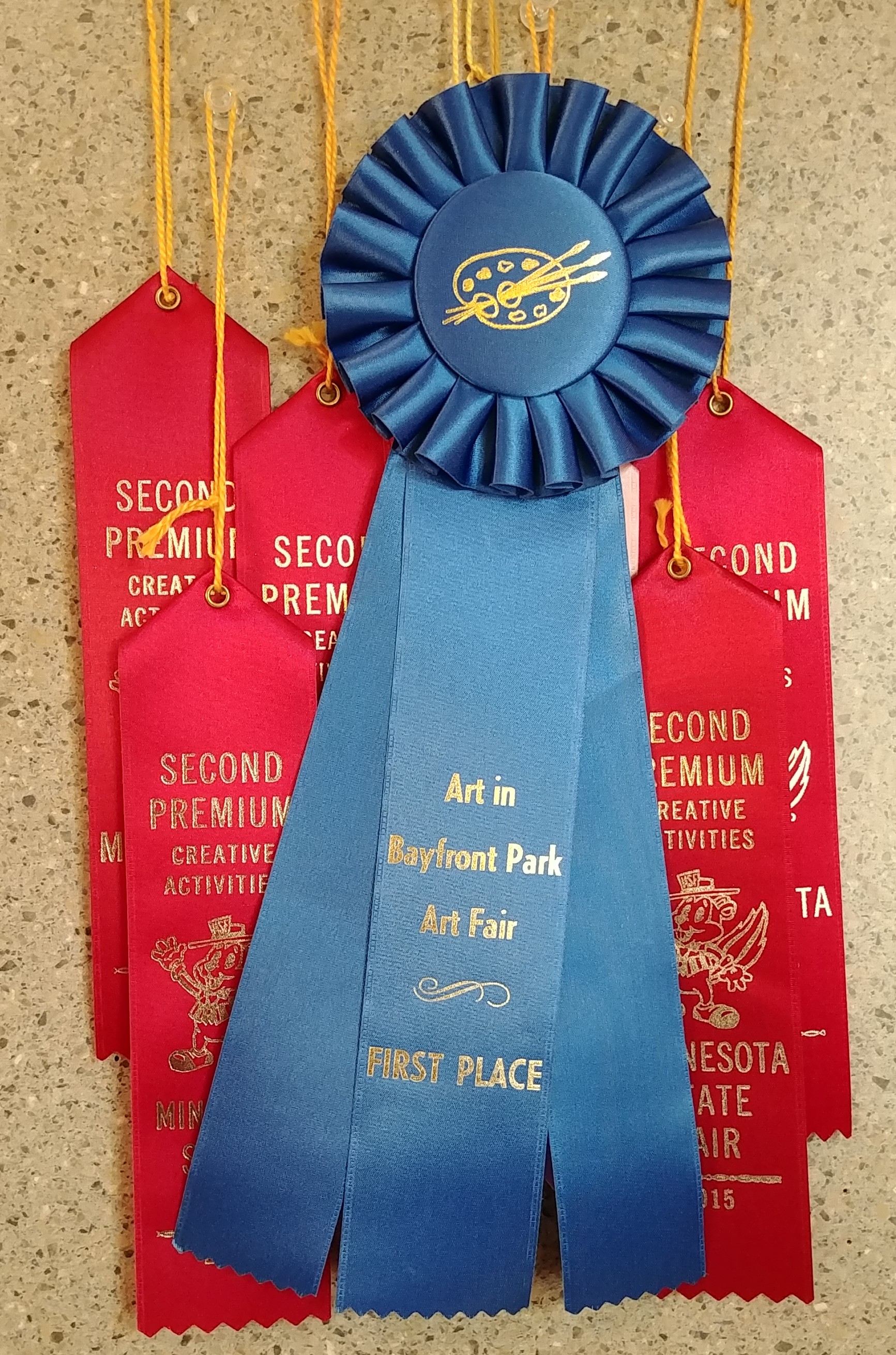 State Fair and
                Duluth ribbons