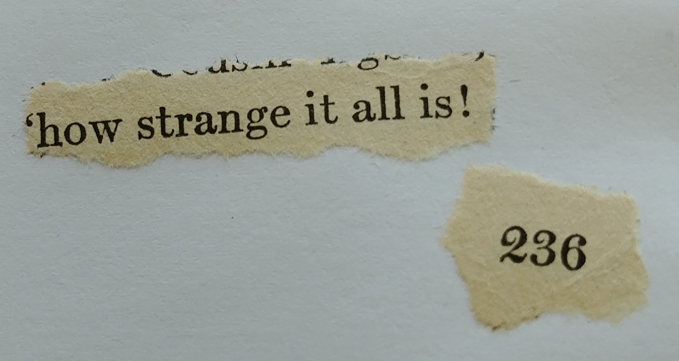 strange quote